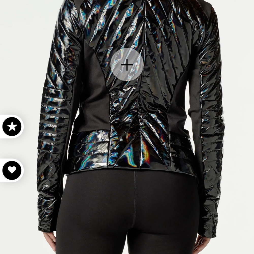 Blanc Noir black down jacket xs - Picture 7 of 8